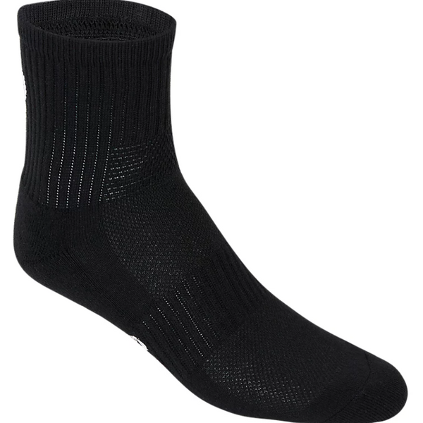 Asics Pace Sock. QTR. Black. 8 11 SPORTFIRST NAMBUCCA