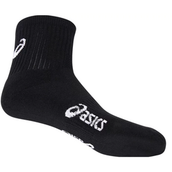 Asics Pace Sock. QTR. Black. 8-11 - SPORTFIRST NAMBUCCA