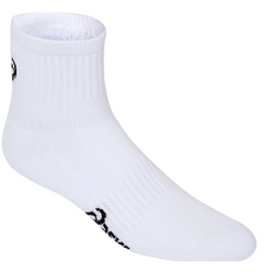 Asics Pace Sock. QTR. White. 8-11 - SPORTFIRST NAMBUCCA