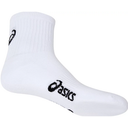 Asics Pace Sock. QTR. White. 4-8 - SPORTFIRST NAMBUCCA