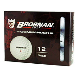 Brosnan Commander Golf Ball, 12pk. white - SPORTFIRST NAMBUCCA