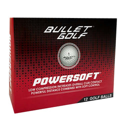 Bullet Powersoft Golf Ball. 12pk. white - SPORTFIRST NAMBUCCA
