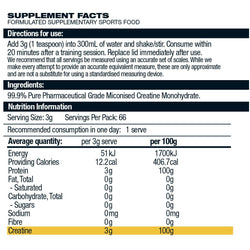 BSc Pure Creatine 200g - SPORTFIRST NAMBUCCA