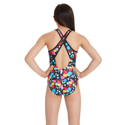 Zoggs  SPOT HI FRONT CROSSBACK ONE PIECE. Girls - SPORTFIRST NAMBUCCA