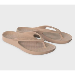 Lightfeet ReVIVE Arch Support Thongs. latte - SPORTFIRST NAMBUCCA