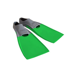 Zoggs LONG BLADE FINS US 7-8. grey/green - SPORTFIRST NAMBUCCA