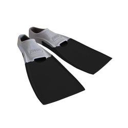Zoggs LONG BLADE FINS US 10-11. grey/black - SPORTFIRST NAMBUCCA