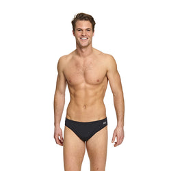 Zoggs COTTESLOE RACER. Mens. Black - SPORTFIRST NAMBUCCA