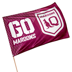 QLD Maroons Game Day Flag - SPORTFIRST NAMBUCCA