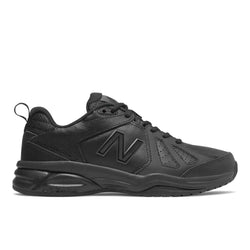 New Balance 624v5. Womens. Black. D Wide.