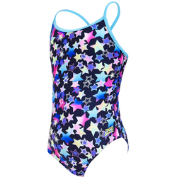 Zoggs Stars Sprintback One Piece. Girls.