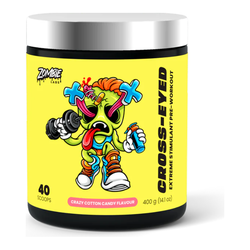 Zombie Labs Cross Eyed. Crazy Cotton Candy. 400g - SPORTFIRST NAMBUCCA