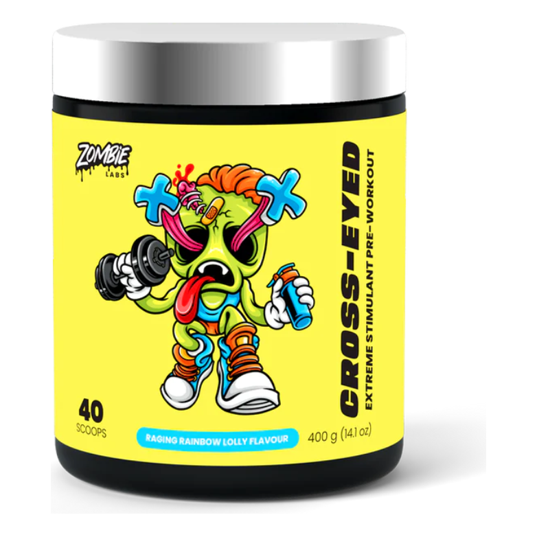 Zombie Labs Cross Eyed. Raging Rainbow Lolly. 400g SPORTFIRST NAMBUCCA